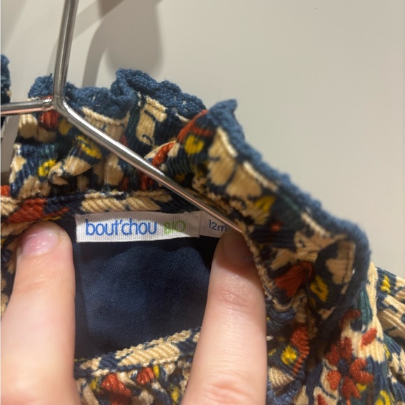 Baby girl corduroy top bout’ Chou monoprix kids Paris 12m - Picture 5 of 5